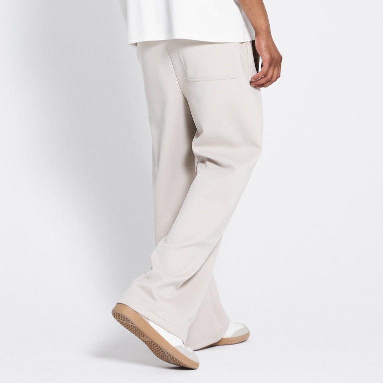 Baggy scuba pants "Coast" Beige